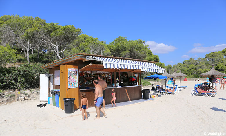 S'Amarador beach bar
