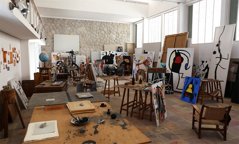 Joan Miró Werkstatt