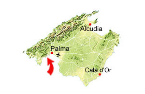 Illetas map