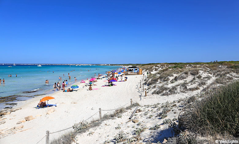 Es Trenc Beach Mallorca Map Es Trenc - Famous Beach In Mallorca | Mallorca Beaches