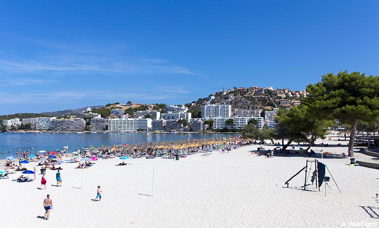 farligt Perfekt Beroligende middel Santa Ponsa - beach guide | Mallorca Beaches